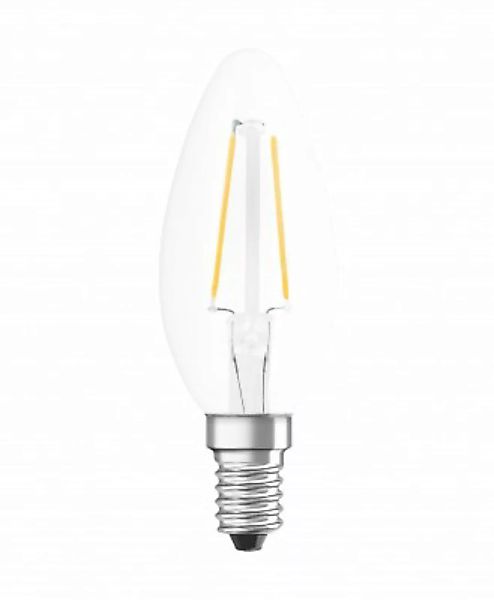 OSRAM LED STAR CLASSIC B 25 BLI Kaltweiß Filament Klar E14 Kerze günstig online kaufen