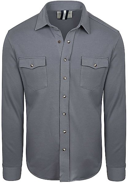 Profuomo Overshirt Western Blau - Größe XL günstig online kaufen