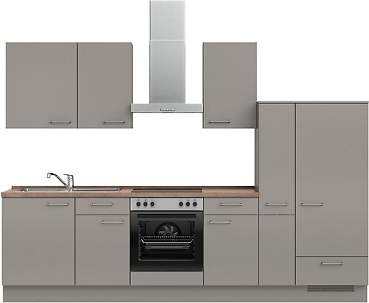 nobilia® Küchenzeile »"Laser I"«, vormontiert, Ausrichtung wählbar, Breite günstig online kaufen