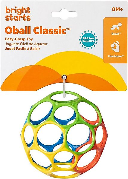 Bright Starts Greifspielzeug Oball Classic™ Easy-Grasp Toy - Rot/Blau/Grün/ günstig online kaufen