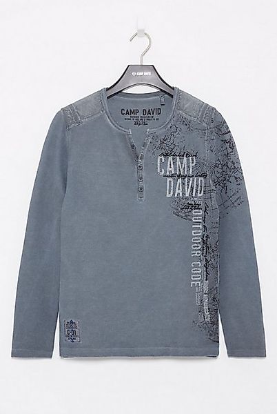 CAMP DAVID Langarmshirt günstig online kaufen