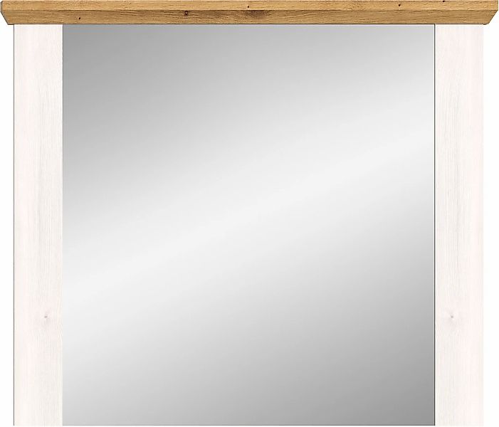 Home affaire Spiegel "COSENZA, TOPSELLER, Breite 82 cm, 2-farbig, in Landha günstig online kaufen