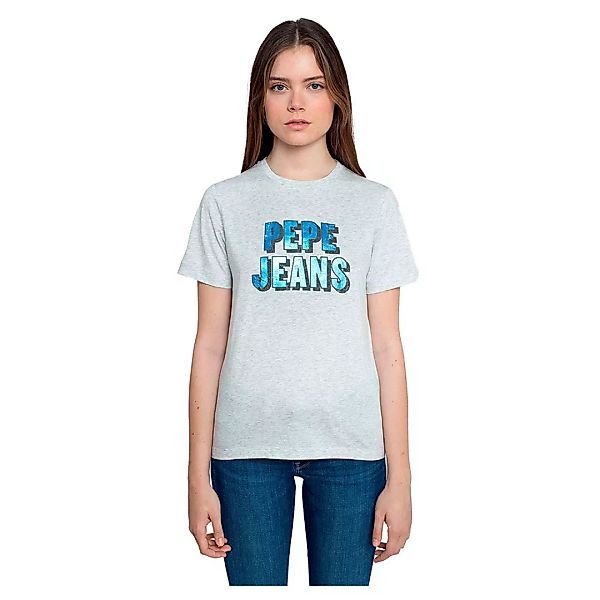 Pepe Jeans Cali Kurzärmeliges T-shirt XS Grey Marl günstig online kaufen