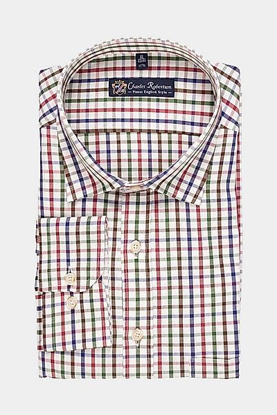 Haupt Langarmhemd Charles Robertson Kariertes Langarmhemd im Modern-Fit- MU günstig online kaufen