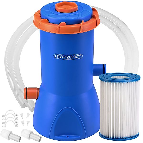 monzana Wasserpumpe Wasserfilteranlagen (11-tlg), Filterpumpe MZP90 günstig online kaufen