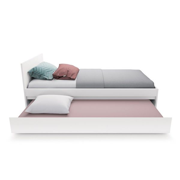 Lomadox Bettgestell NAVA-129, Bett, Bettschublade, 120x200cm günstig online kaufen
