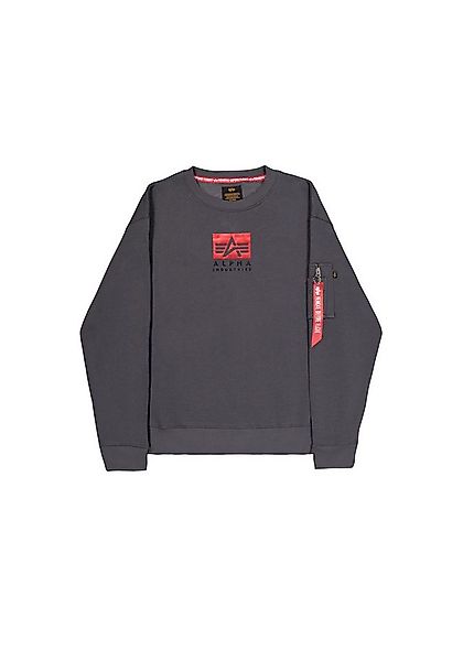 Alpha Industries Sweater Satin Logo Sweatshirt günstig online kaufen