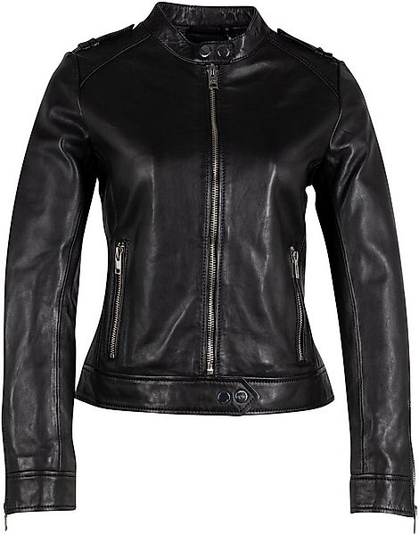 Mauritius Lederjacke G2WFyana SF mit Reißverschluss, Stehkragen günstig online kaufen