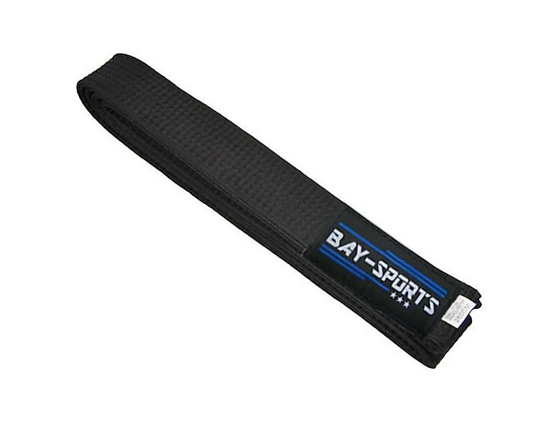 BAY-Sports Karateanzug Budogürtel Karategürtel Kampfsportgürtel schwarz Bud günstig online kaufen