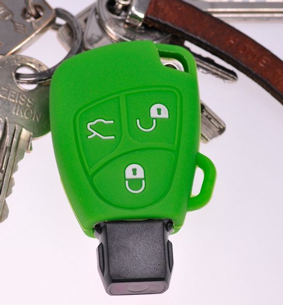 mt-key Schlüsseltasche Autoschlüssel Softcase Silikon Schutzhülle günstig online kaufen
