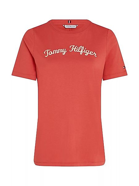 Tommy Hilfiger Curve T-Shirt CRV REG SCRIPT TEE SS Große Größen günstig online kaufen