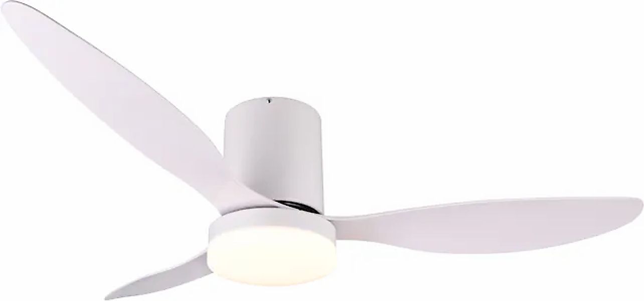 REALITY Leuchten LED Deckenleuchte »GÖTEBORG mit Ventilator, Deckenventilat günstig online kaufen