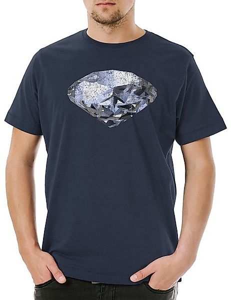 Urban Backwoods Print-Shirt Diamond IV Herren T-Shirt Diamant Rap Hip Hop P günstig online kaufen