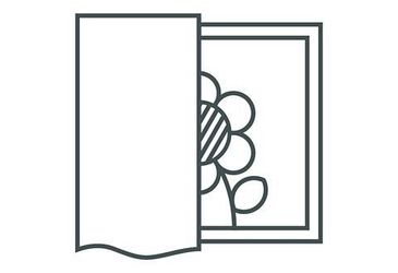 HOME WOHNIDEEN Schiebegardine "LOGI" Klettband 3 Stk. tlg. HxB: 245x60, ink günstig online kaufen