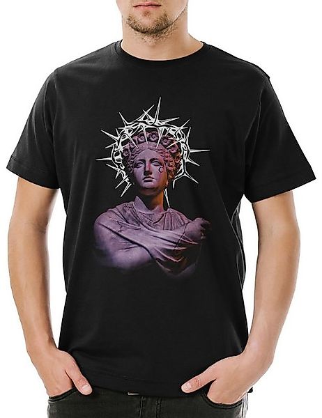 Urban Backwoods Print-Shirt Queen Of Thorns Herren T-Shirt Dark Gothic Vamp günstig online kaufen