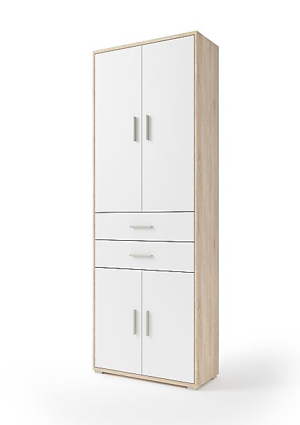 PREISBRECHER Aktenschrank Clermont (BxHxT: 79,1x221,2x35 cm) günstig online kaufen