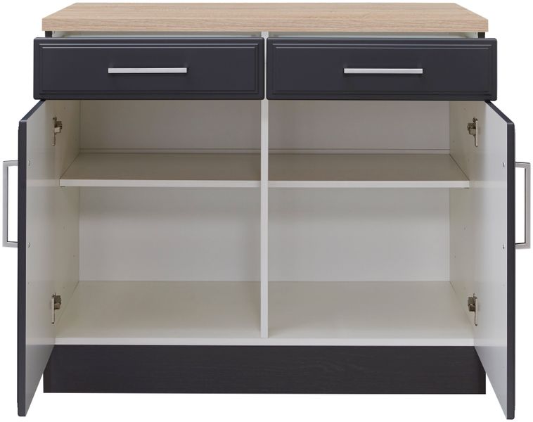 KOCHSTATION Unterschrank "KS-Stockholm" hochwertige MDF-Fronten günstig online kaufen