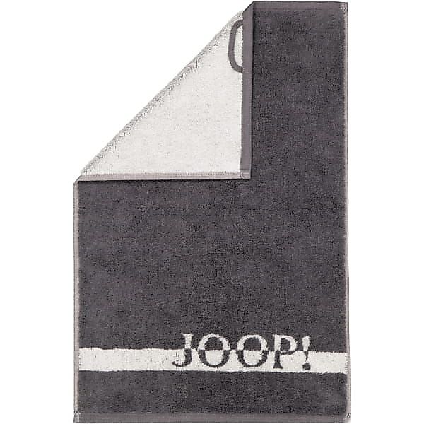JOOP! Handtücher Split Doubleface 1712 - Farbe: Stein - 77 - Gästetuch 30x5 günstig online kaufen