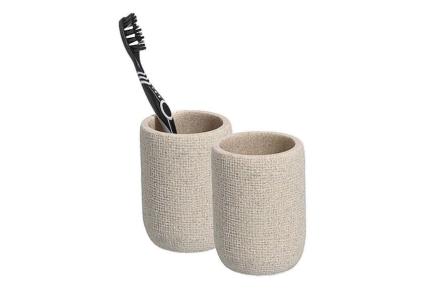 Zeller Present Badaccessoire-Set 3-teiliges Badaccessoire-Set Natural - Bei günstig online kaufen