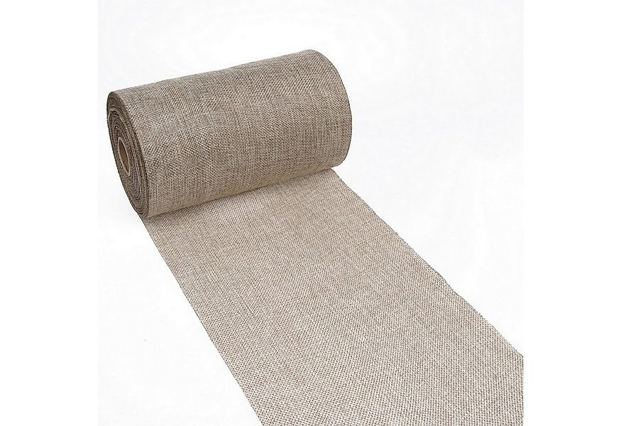 Deko AS Tischläufer Tischläufer Shabby Chic in Leinenoptik 20cm - beige - 5 günstig online kaufen