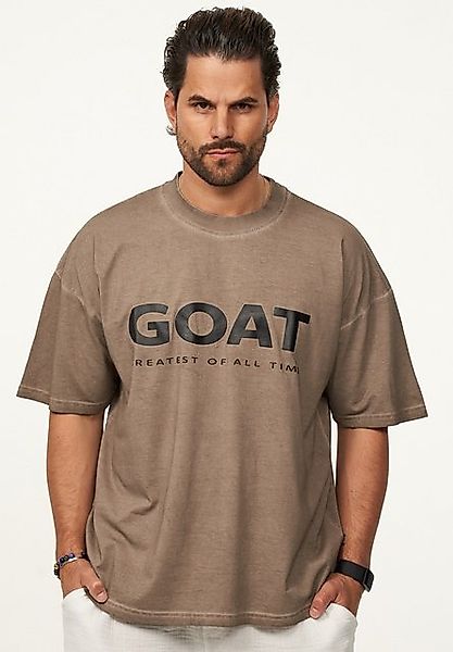 SOULSTAR T-Shirt mit Print Herren Oversize-Fit Kurzarm Shirt mit Rundhals-A günstig online kaufen