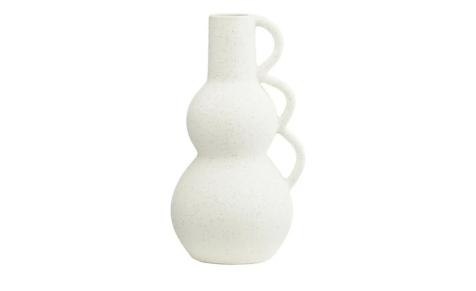HOME STORY Vase   ¦ weiß ¦ Porzellan ¦ Maße (cm): H: 25  Ø: 1.3 Accessoires günstig online kaufen