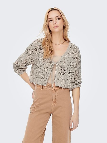 ONLY Strickjacke ONLBEACH LIFE 7/8 O-N günstig online kaufen