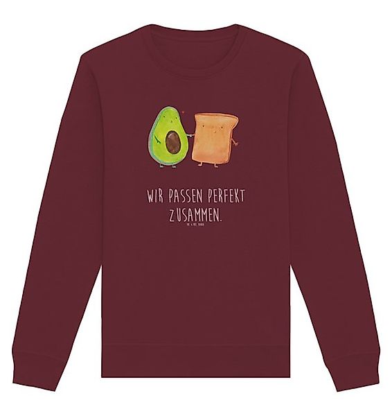 Mr. & Mrs. Panda Longpullover Größe XXL Avocado Toast - Burgundy - Geschenk günstig online kaufen