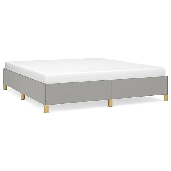 Vidaxl Boxspringbett Hellgrau 160x200 Cm Stoff günstig online kaufen