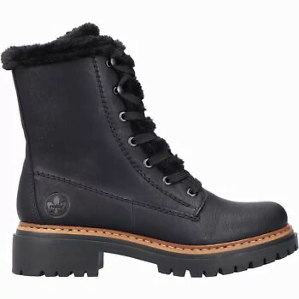 Rieker Schnür Boots Damen schwarz günstig online kaufen