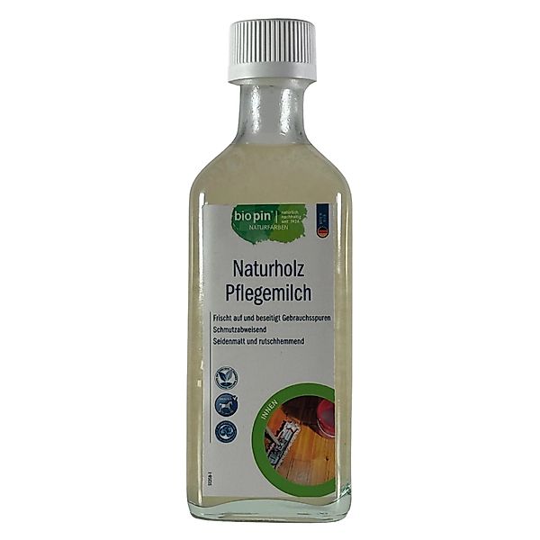 Biopin Naturholz-Pflegemilch 0,25 l günstig online kaufen