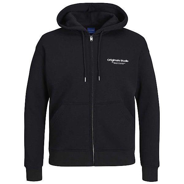 Jack&Jones Kapuzenjacke aus Baumwollmischung Farbe schwarz Größe: 6XL günstig online kaufen