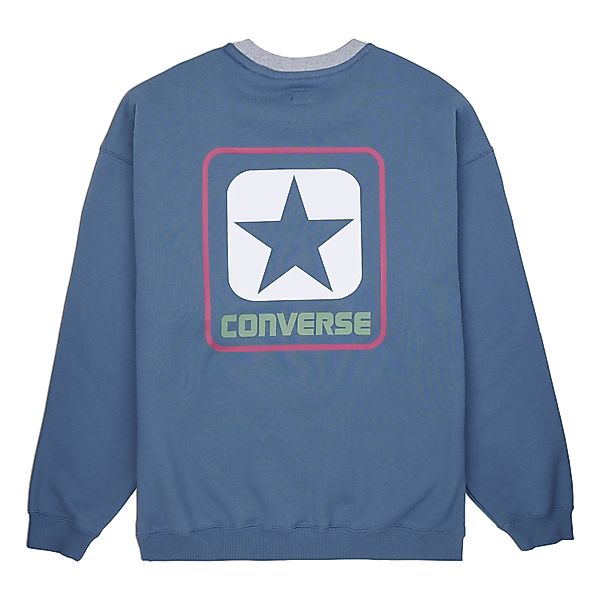 Converse Sweater "CONVERSE BOX STAR RINGER CREW - LAKESIDE BLUE" 1 Stk. tlg günstig online kaufen