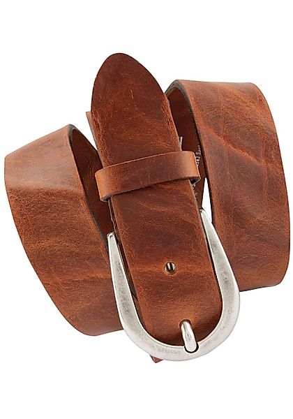 BERND GÖTZ Ledergürtel, Ledergürtel mit natürlicher WalkstrukturStyle günstig online kaufen