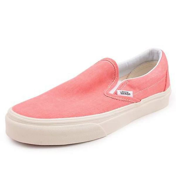 Vans Classic Slipon Schuhe EU 35 White / Pink günstig online kaufen