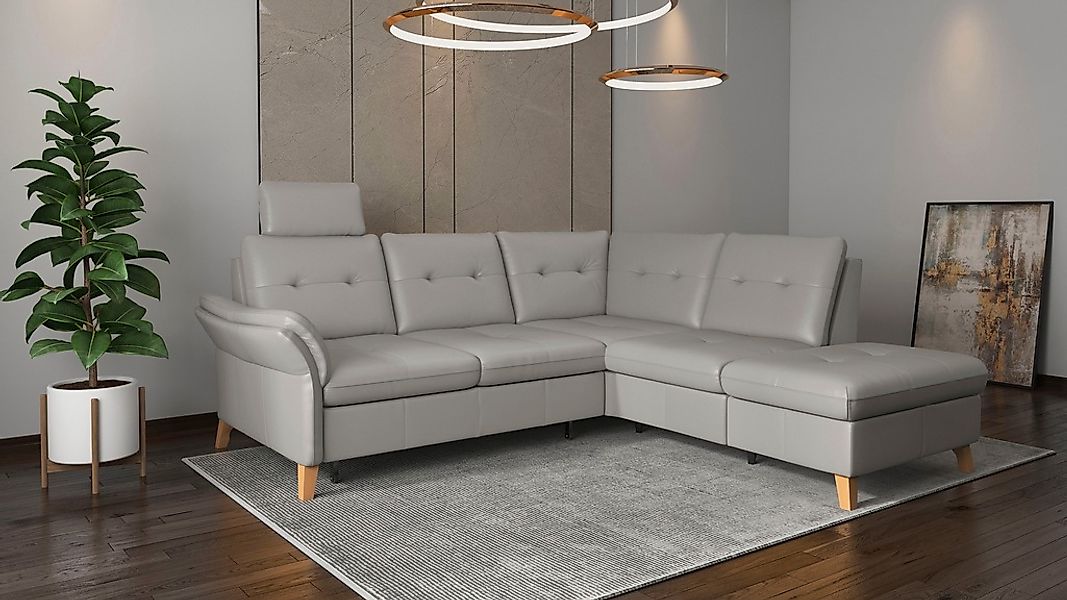 sit&more Ecksofa "Göteborg", inkl. Sitztiefenverstellung, wahlweise mit Bet günstig online kaufen