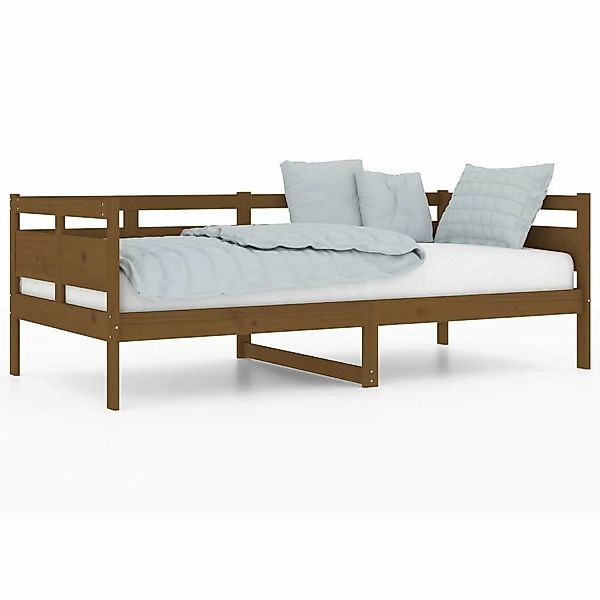 Vidaxl Tagesbett Honigbraun Massivholz Kiefer 90x190 Cm günstig online kaufen