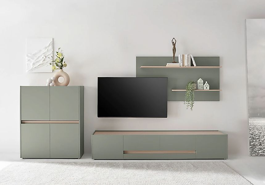INOSIGN Wohnwand "City/Giron, moderne Anbauwand, Komplettset in vielen Farb günstig online kaufen