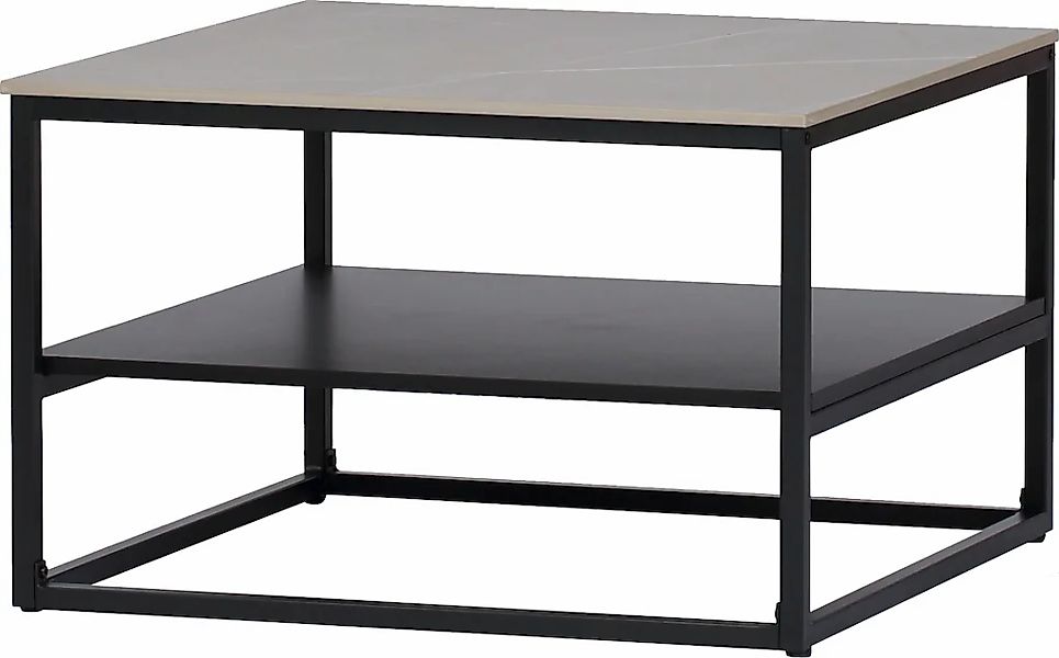 HELA Couchtisch "HUGO" 1 Stk. tlg. Couchtisch; quadratisch; Sintered Stone; günstig online kaufen