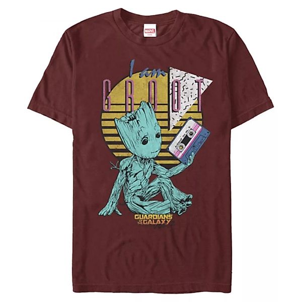 Marvel - Guardians of the Galaxy - Groot 90's - Männer T-Shirt günstig online kaufen