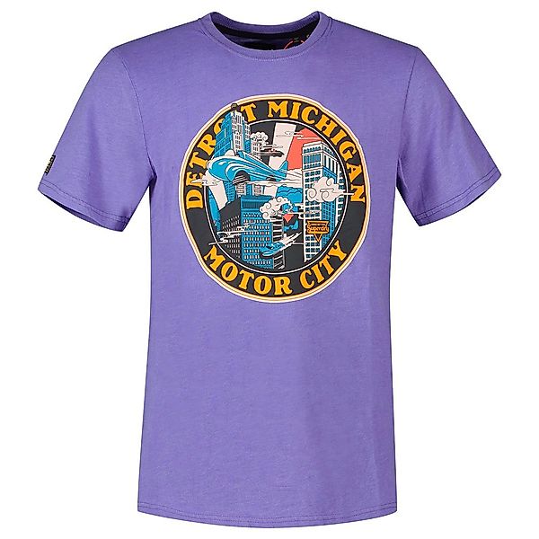 Superdry Heritage Mountain Kurzarm T-shirt S Prism Violet günstig online kaufen
