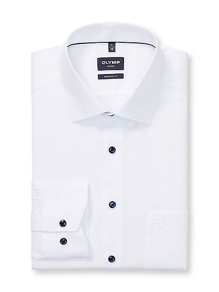 OLYMP Businesshemd Luxor modern fit feine Struktur, Modern Fit, New Kentkra günstig online kaufen