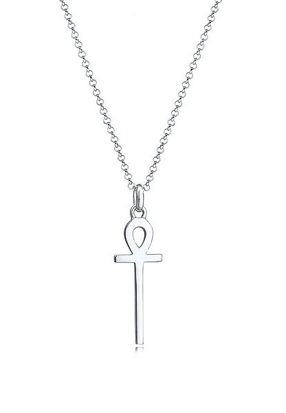 Elli Kette mit Anhänger Ankh Symbol Anhänger Kreuz 925 Sterling Silber, Kre günstig online kaufen