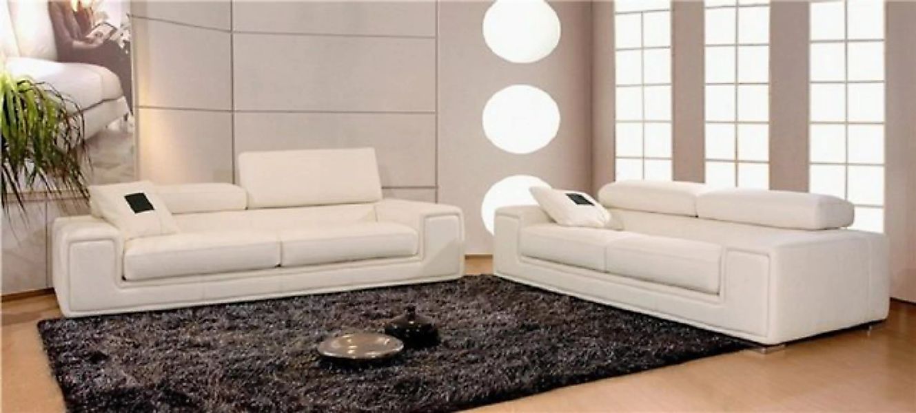 JVmoebel Sofa Design Couchen Sofas 311 Sitzer Sofagarnitur Set Leder Sofa P günstig online kaufen