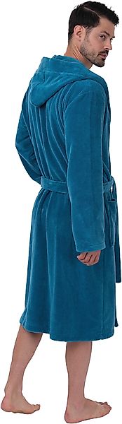 Wewo fashion Herrenbademantel 1106, Langform, Velours, günstig online kaufen