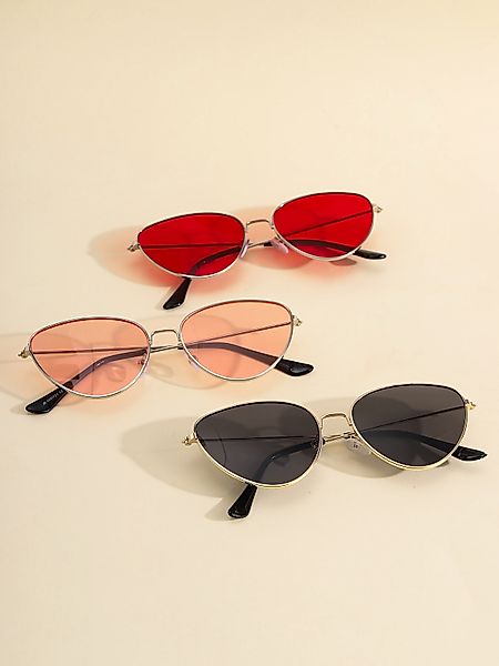 1pc Sonnenbrille mit Metallrahmen günstig online kaufen