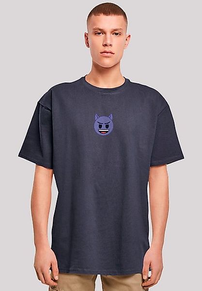 emoji couture T-Shirt Evil smiling furry purple face Premium Qualität günstig online kaufen