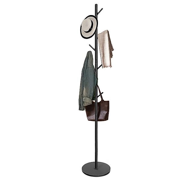 ElitVita Garderobenständer 180cm Jackenständer Standgarderobe, mit 7 Haken, günstig online kaufen
