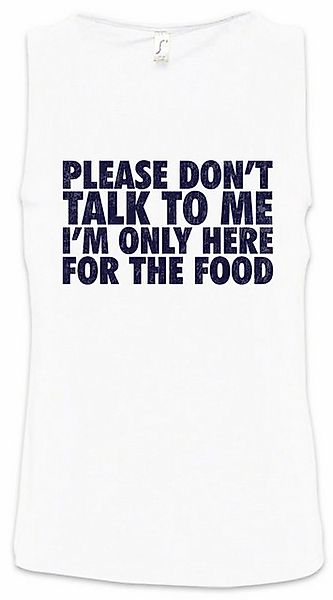 Urban Backwoods Tanktop Only For The Food Ärmelloses T-Shirt Party Fun Birt günstig online kaufen