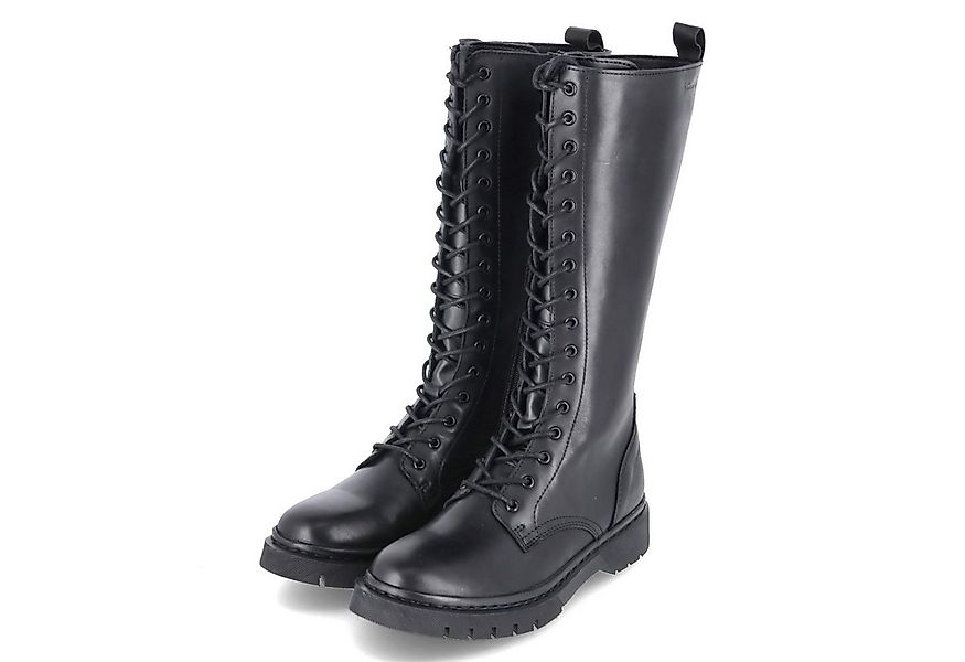 Tamaris Tamaris 1-25602-43/001 Damen Leder und Synthetik schwarz Stiefel günstig online kaufen